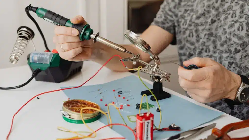 自作プリント基板のための材料と道具